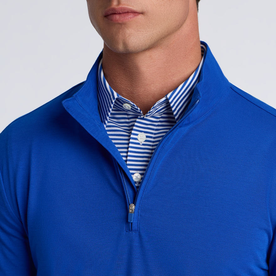 SOFT TOUCH JERSEY 1/4 ZIP - US 0987