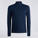 BRUSHED BACK TECH TERRY 1/4 ZIP PULLOVER - US 5328