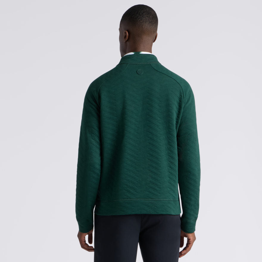 DUNES COTTON QUILTED 1/4 ZIP PULLOVER - US 9359
