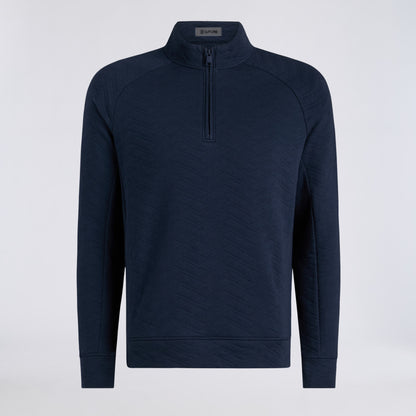 DUNES COTTON QUILTED 1/4 ZIP PULLOVER - US 3240