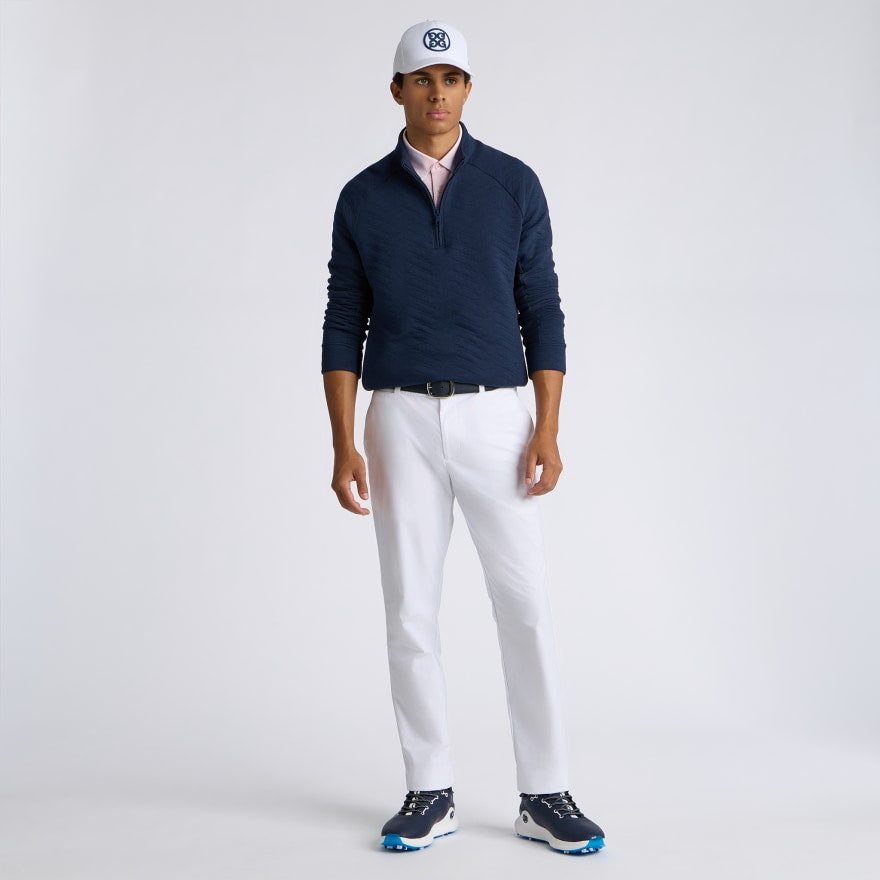 DUNES COTTON QUILTED 1/4 ZIP PULLOVER - US 3240