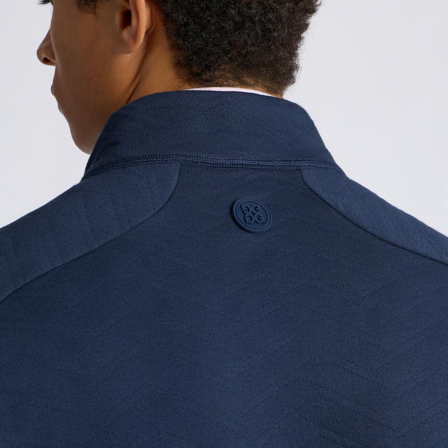DUNES COTTON QUILTED 1/4 ZIP PULLOVER - US 3240