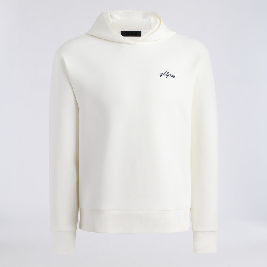 FORE CORNERS COTTON BLEND SCUBA HOODIE - US 4734