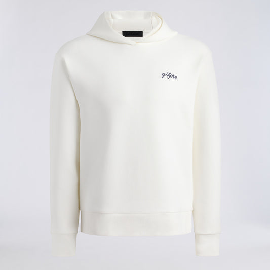 FORE CORNERS COTTON BLEND SCUBA HOODIE - US 4734