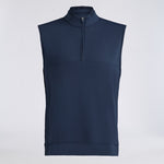 BRUSHED BACK TECH TERRY 1/4 ZIP VEST - US 7662
