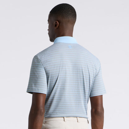 HERRINGBONE STRIPE TECH JERSEY POLO - US 6509