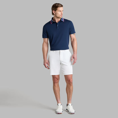 CAMO COLLAR PERFORMANCE PIQUÉ POLO - US 8516