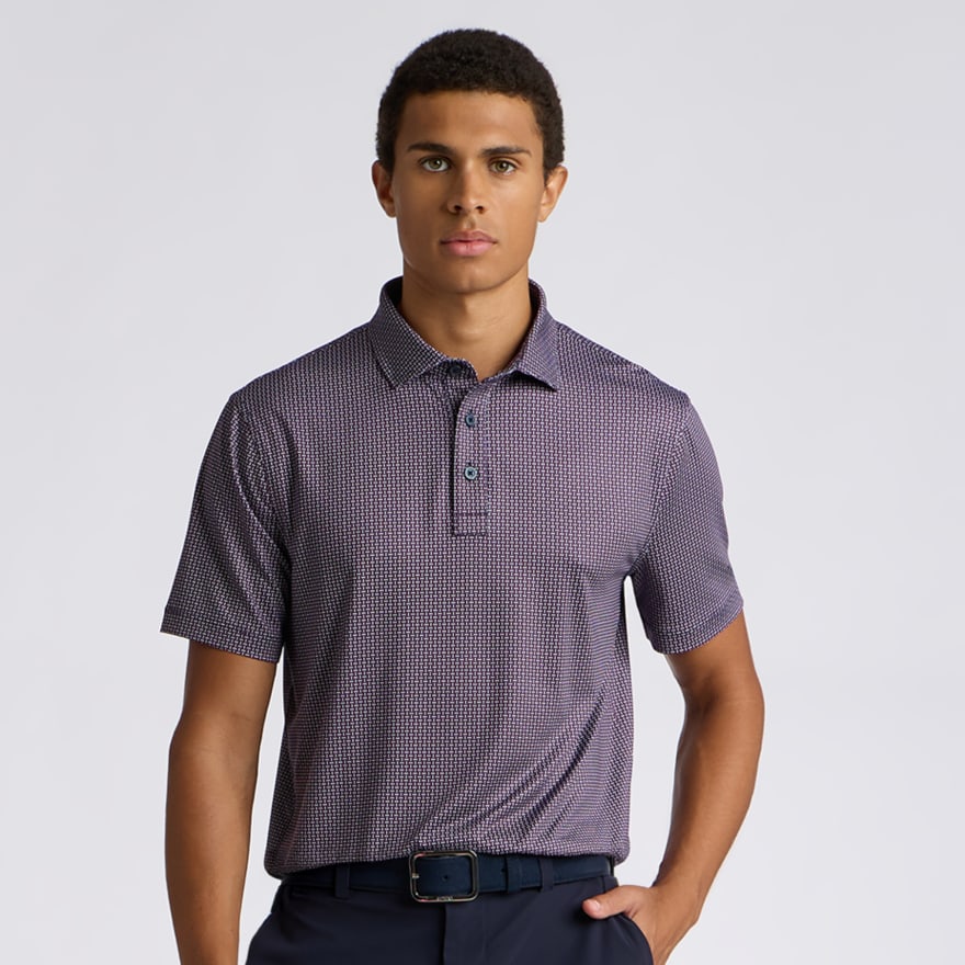 MOD GEO TECH JERSEY POLO - US 3189