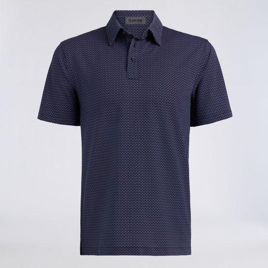 ALL PLAY SPADE GEO STRETCH KNIT POLO - US 2310