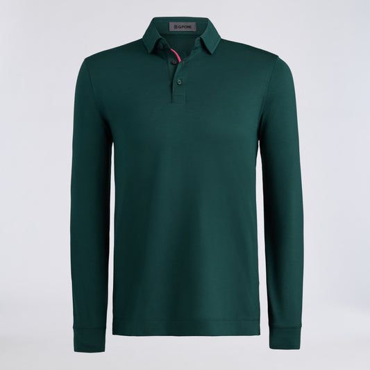 ALL PLAY STRETCH KNIT LONG SLEEVE POLO - US 3741