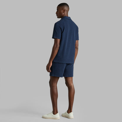 LTD RELEASE SWELL TERRY JACQUARD LOUNGE SHORT - US 3356