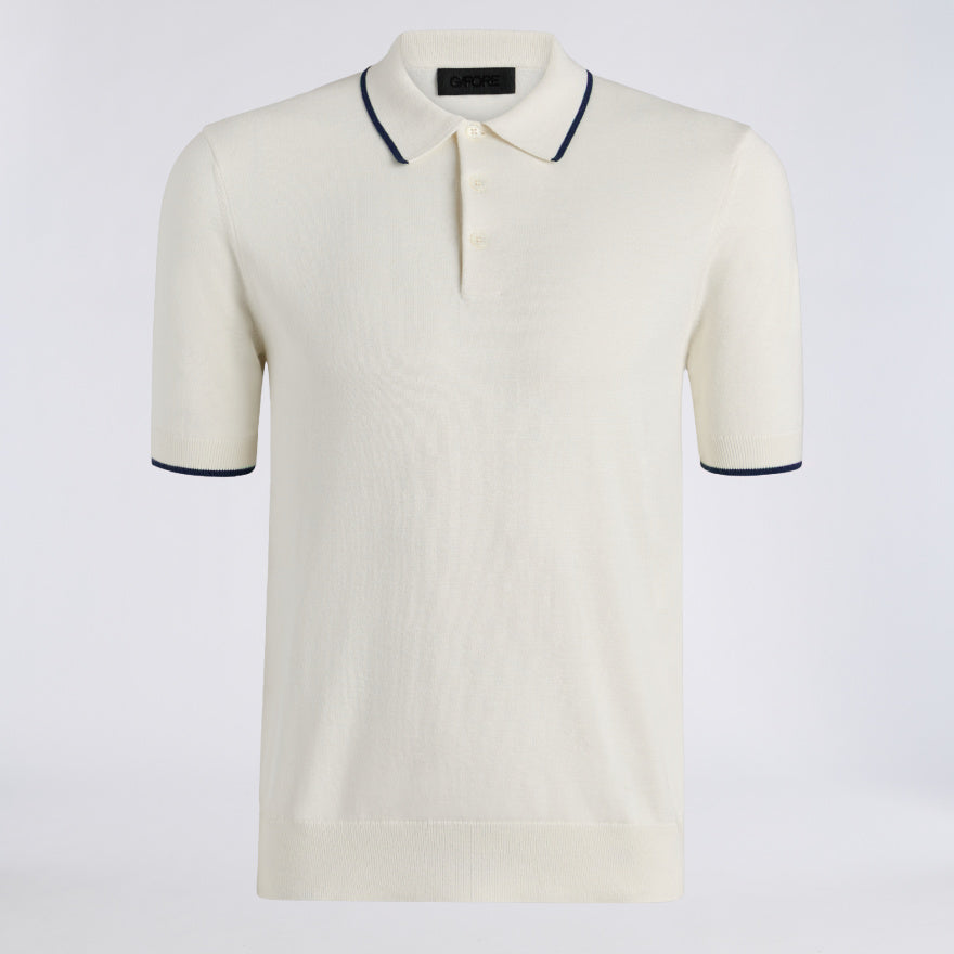 COOLING COTTON SWEATER POLO - US 8485