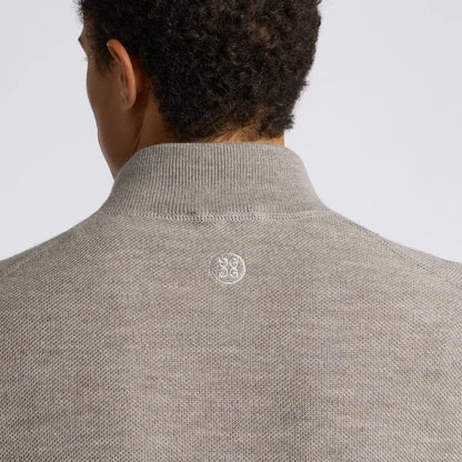 THE CLUB MERINO WOOL 1/4 ZIP SWEATER - US 8926