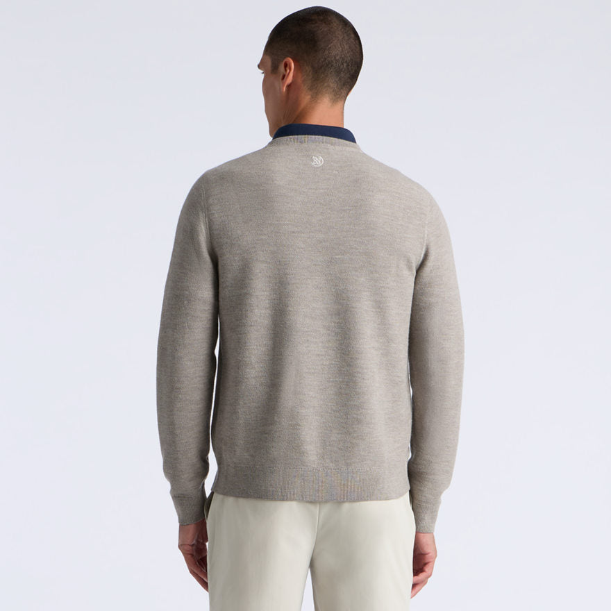 THE CLUB MERINO WOOL CREWNECK SWEATER - US 5682