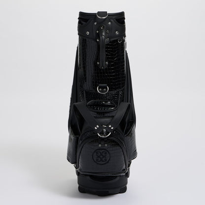 LTD RELEASE NOVELTY CROC-EMBOSSED LEATHER TOUR BAG - US 9178