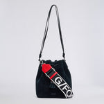 SUEDE CART BUCKET BAG - US 0277