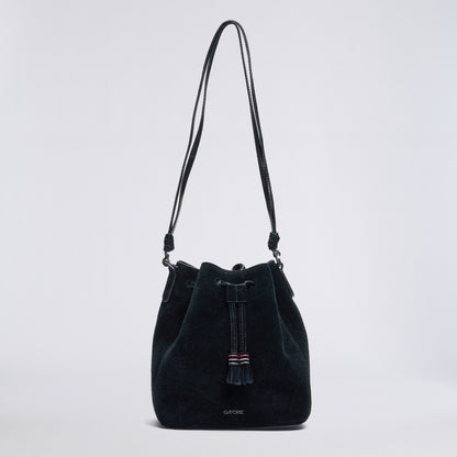 SUEDE CART BUCKET BAG - US 0277