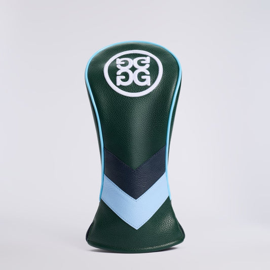 CHEVRON STRIPE LEATHER 3-WOOD HEADCOVER - US 6248
