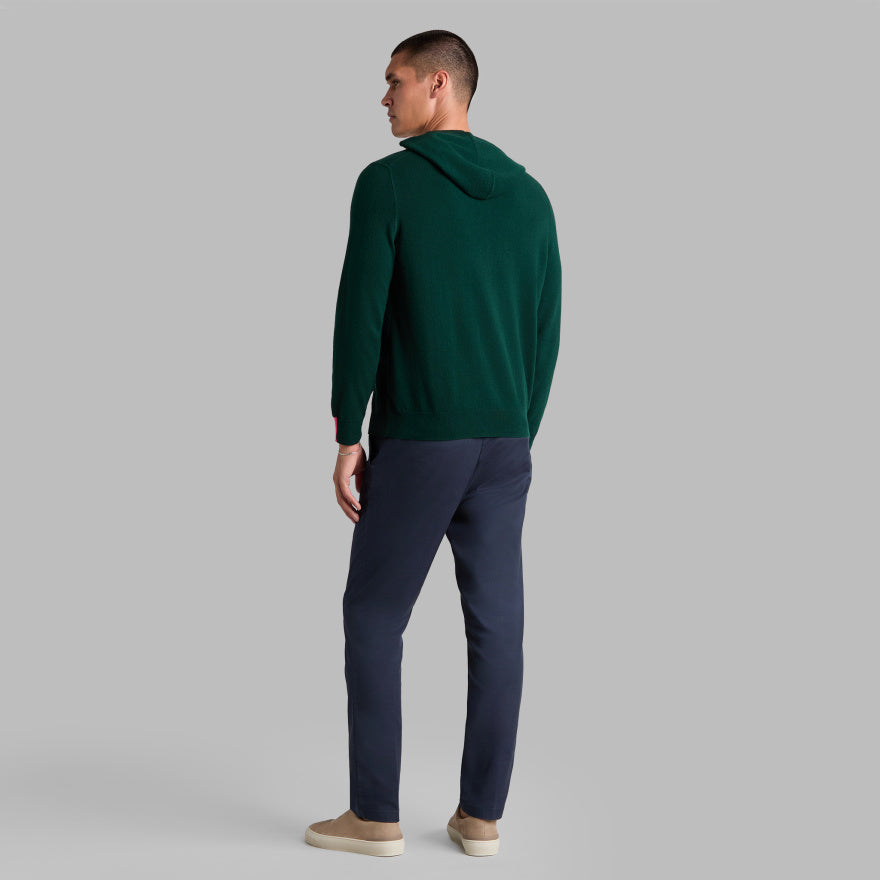 CASHMERE HOODED SWEATER - US 5545