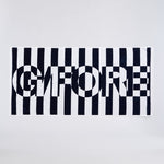 TRIPPY STRIPE GOLF TOWEL - US 7673