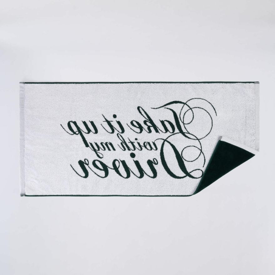 TAKE IT UP WITH MY DRIVER GOLF TOWEL - US 9368